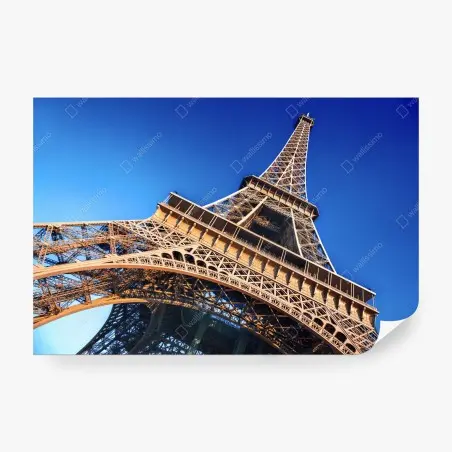 Papier peint perspective dramatique de la Tour Eiffel – Wallnifity®