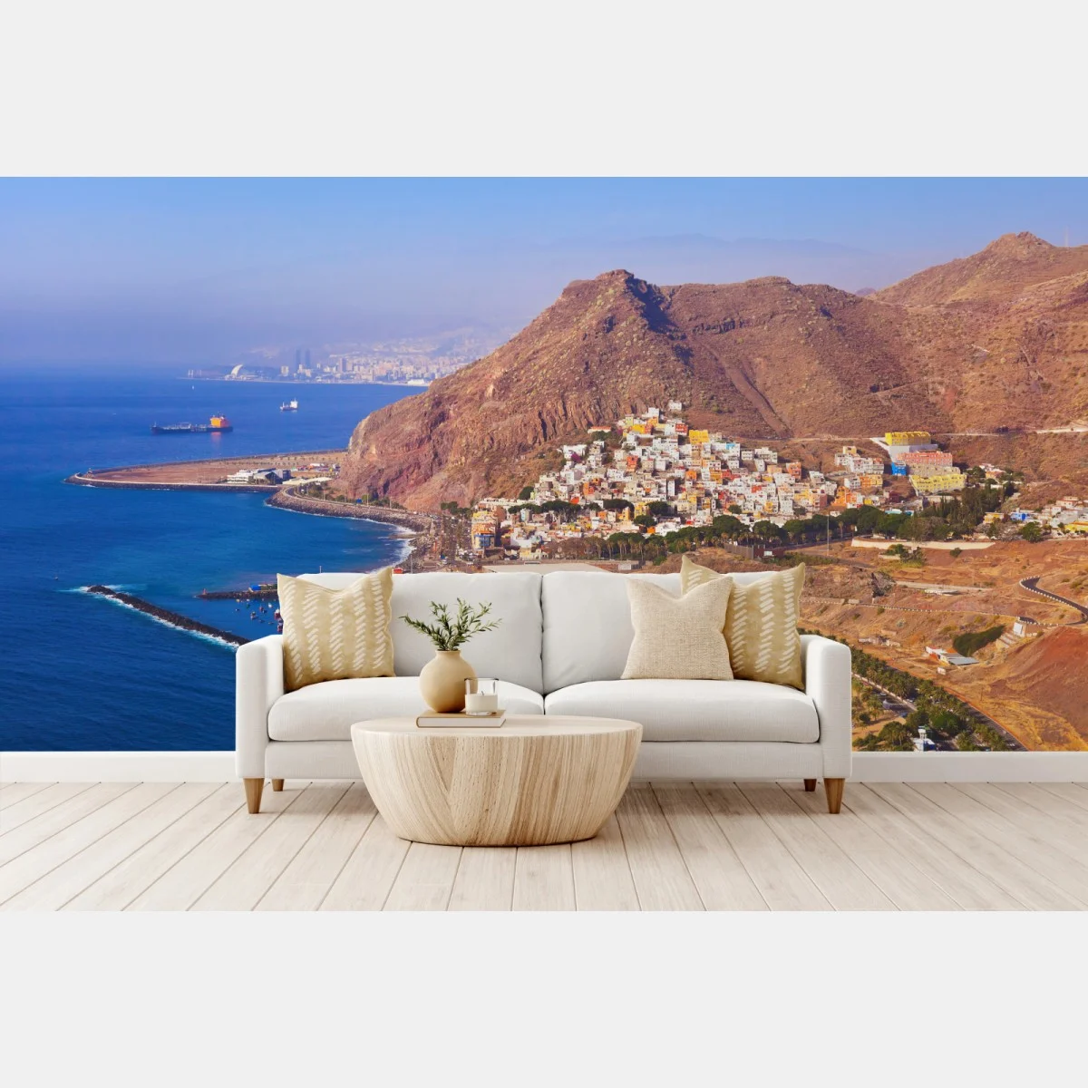 Papier peint côte ensoleillée de Las Teresitas, Tenerife – Wallnifity® Papier peint côte ensoleillée de Las Teresitas, Tenerife – Wallnifity®