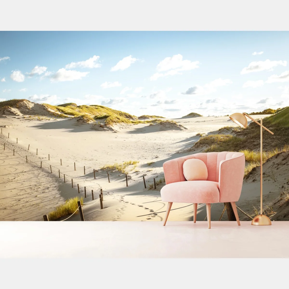 Papier peint oasis de dunes à Slowinski National Park – Wallnifity® Papier peint oasis de dunes à Slowinski National Park – Wallnifity®