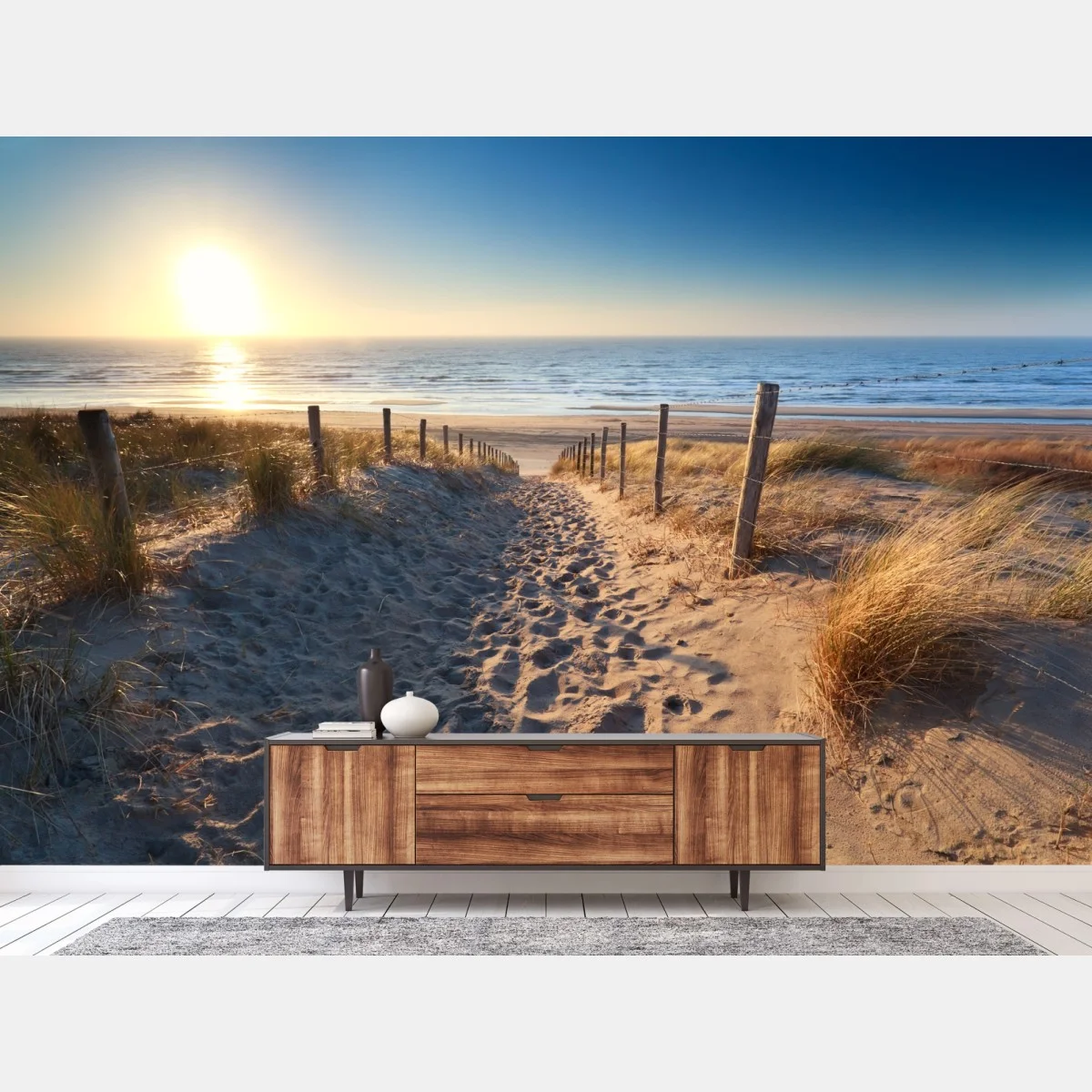 Papier peint chemin de dunes vers la Mer du Nord, Zandvoort – Wallnifity® Papier peint chemin de dunes vers la Mer du Nord, Zandvoort – Wallnifity®