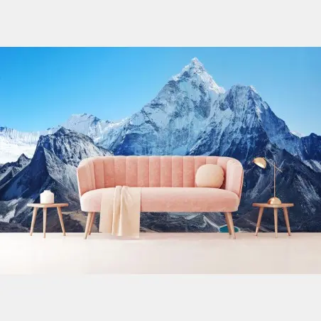 Papier peint sommet enneigé majestueux – Wallnifity®