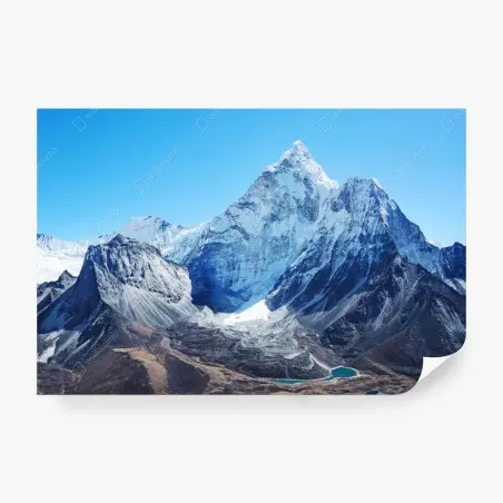 Papier peint sommet enneigé majestueux – Wallnifity®