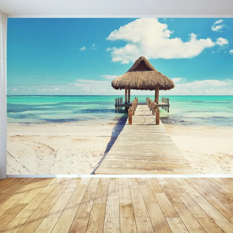 Papier peint évasion tropicale à Punta Cana – Wallnifity® Papier peint évasion tropicale à Punta Cana – Wallnifity®
