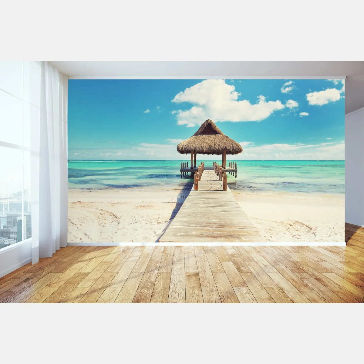 Papier peint évasion tropicale à Punta Cana – Wallnifity® Papier peint évasion tropicale à Punta Cana – Wallnifity®