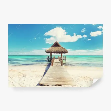 Papier peint évasion tropicale à Punta Cana – Wallnifity®