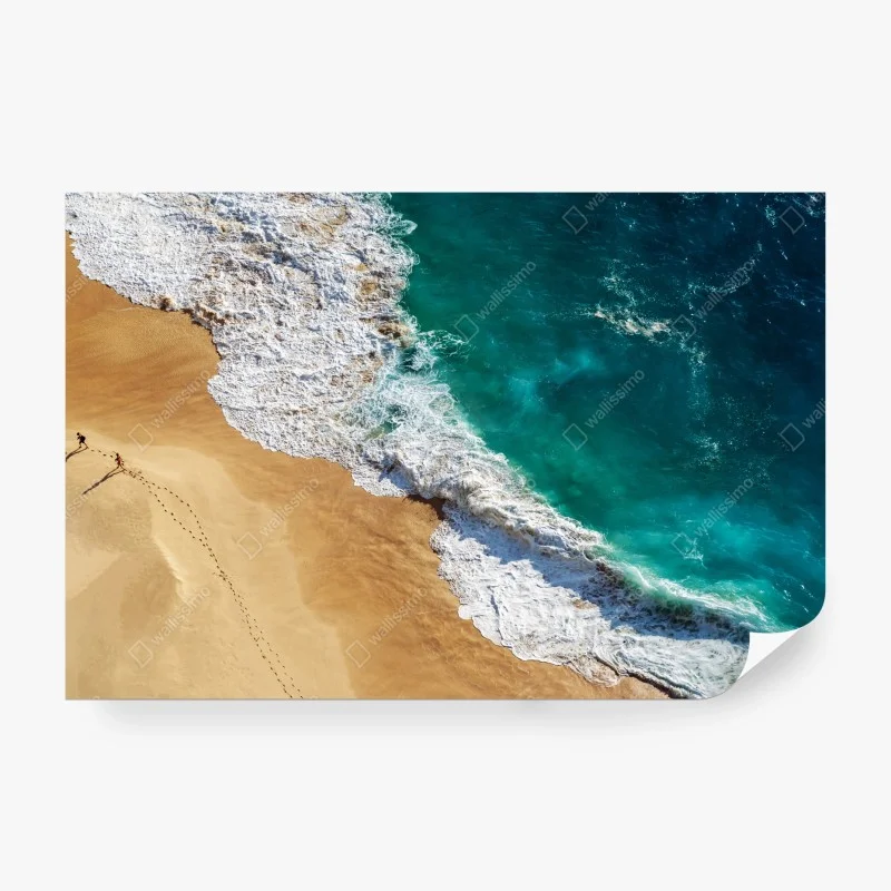 Papier peint plage tropicale vue aérienne à Bali – Wallnifity®