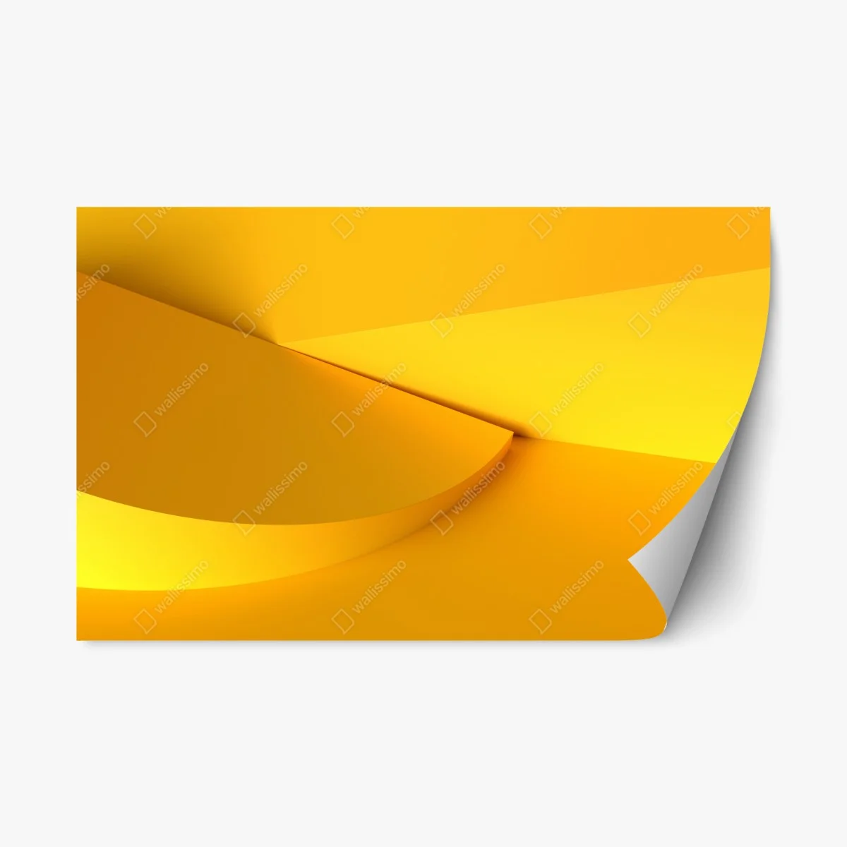 Sticker repositionnable composition géométrique jaune minimaliste – Wallnifity® Sticker repositionnable composition géométrique jaune minimaliste – Wallnifity®