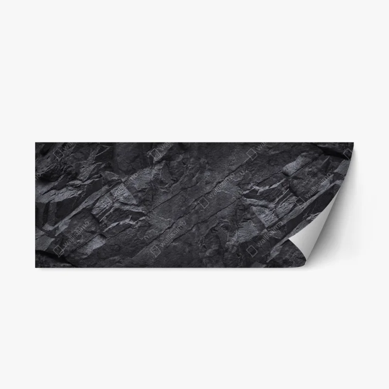 Sticker repositionnable texture d'ardoise naturelle sombre – Wallnifity® Sticker repositionnable texture d'ardoise naturelle sombre – Wallnifity®