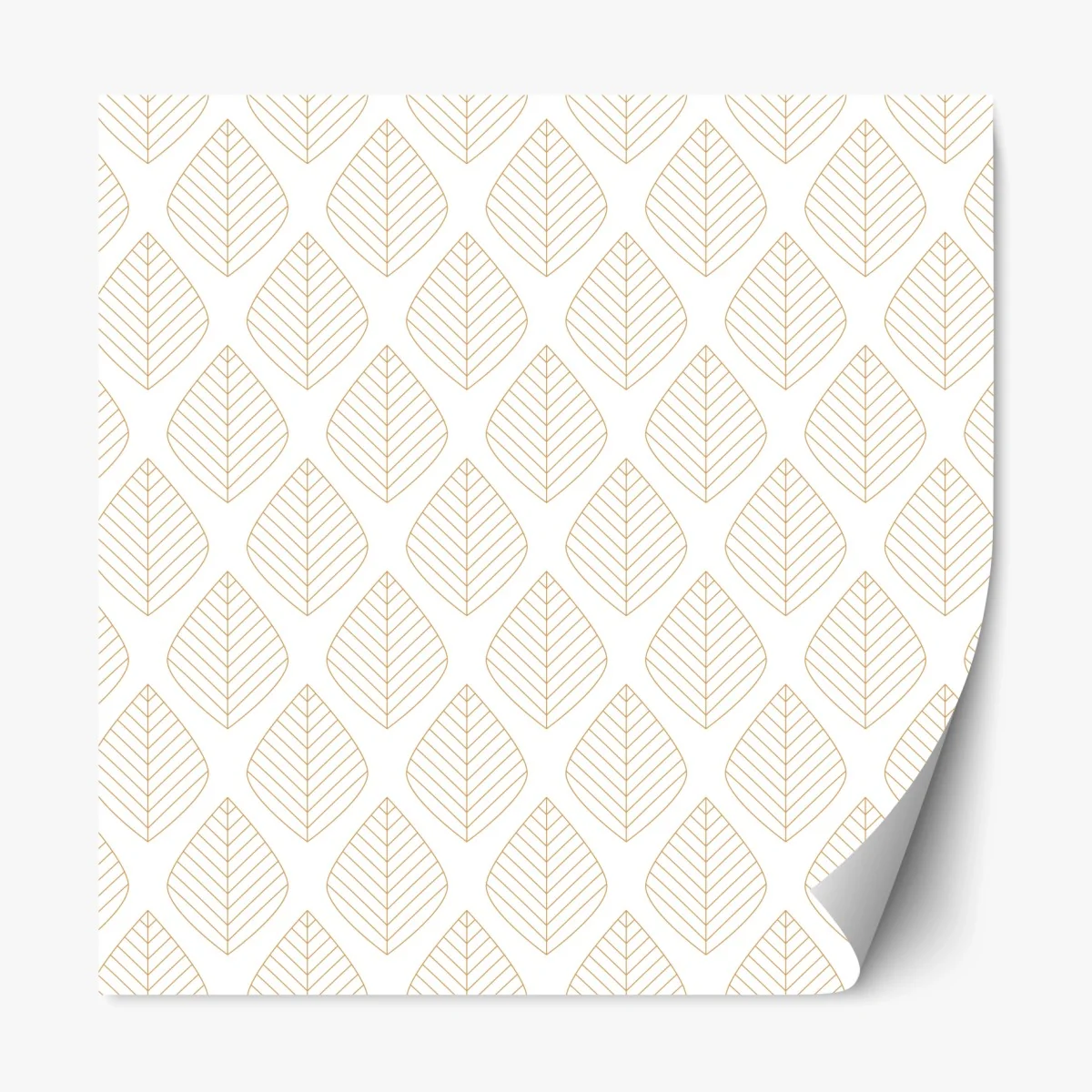 Sticker repositionnable motif feuilles dorées minimaliste – Wallnifity® Sticker repositionnable motif feuilles dorées minimaliste – Wallnifity®