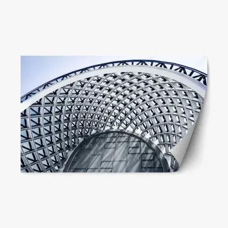 Sticker repositionnable voûte géométrique moderne – Wallnifity®