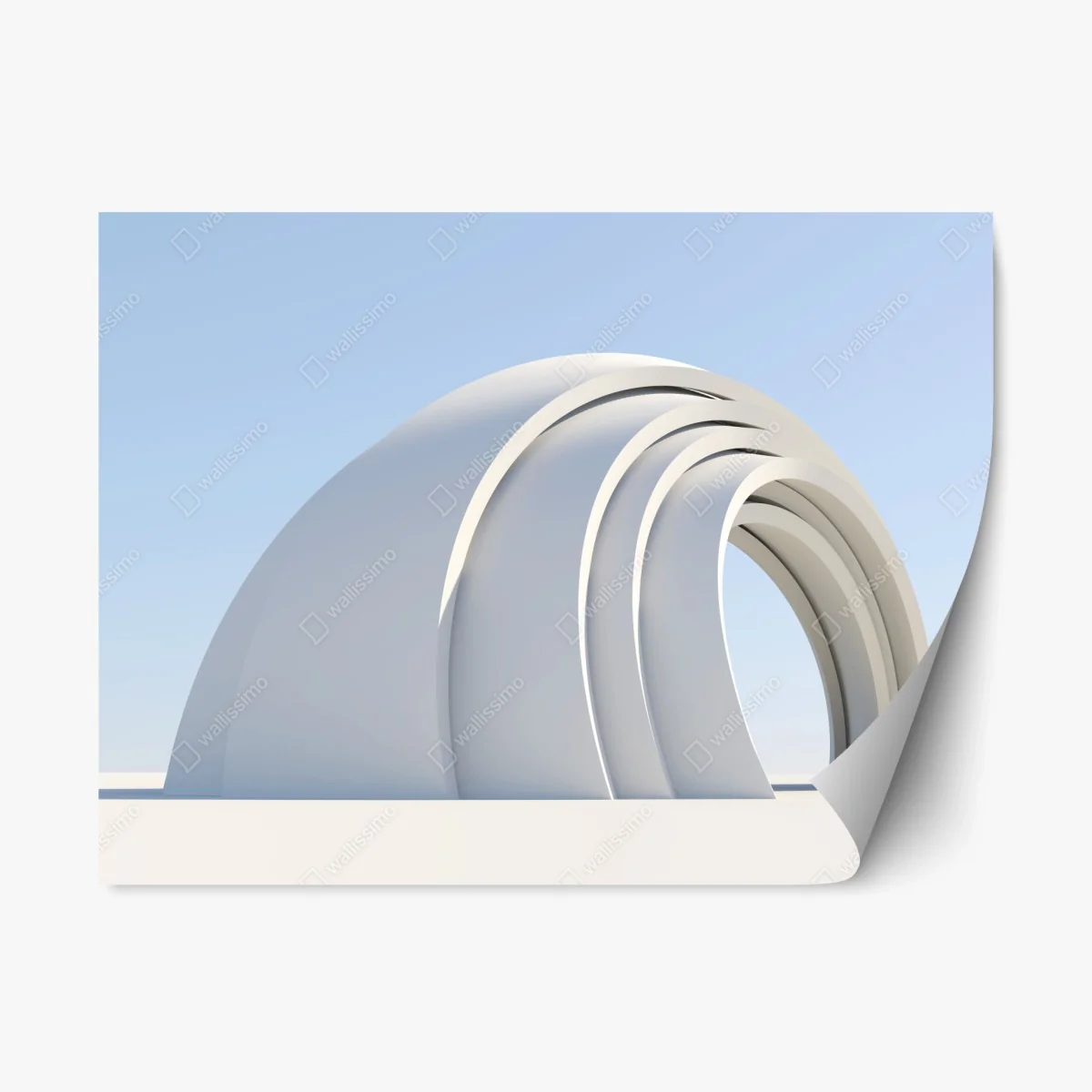 Sticker repositionnable arches blanches minimalistes – Wallnifity® Sticker repositionnable arches blanches minimalistes – Wallnifity®