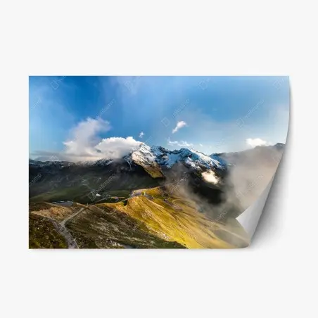 Sticker repositionnable route alpine du Grossglockner en Autriche – Wallnifity®