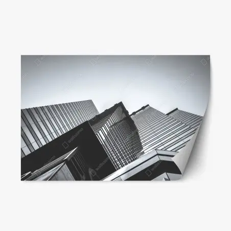 Sticker repositionnable perspective architecturale Hong Kong – Wallnifity®