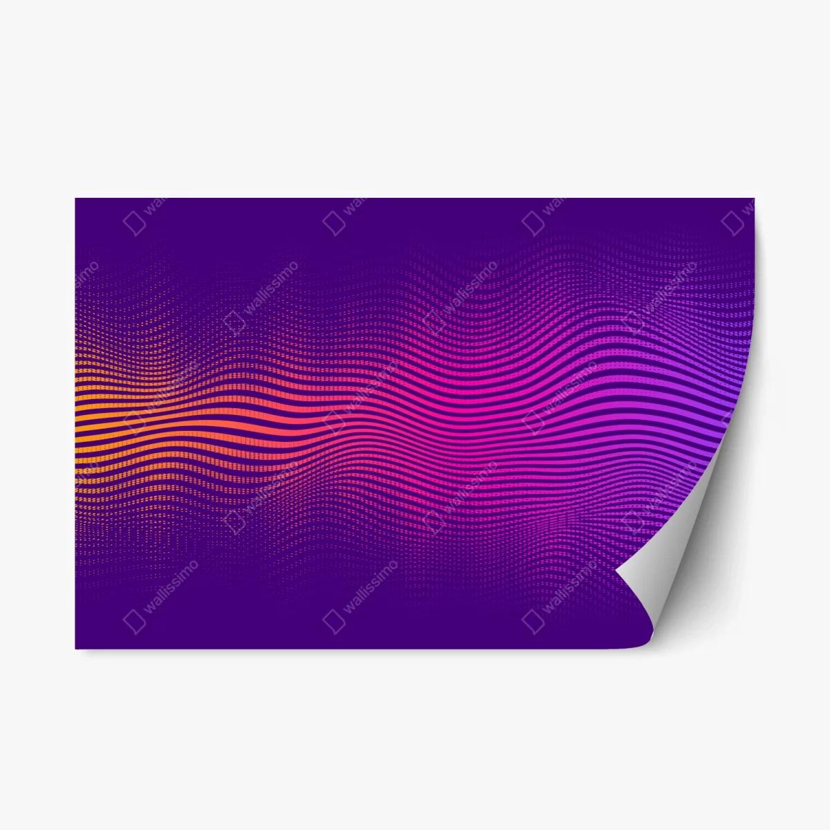 Sticker repositionnable vagues chromatiques violet et magenta – Wallnifity® Sticker repositionnable vagues chromatiques violet et magenta – Wallnifity®