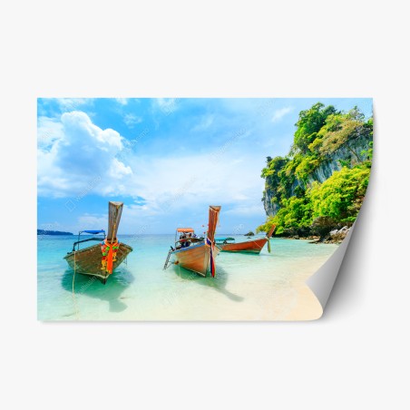 Sticker repositionnable escapade tropicale à Phuket – Wallnifity®