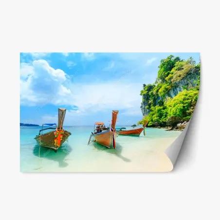 Sticker repositionnable escapade tropicale à Phuket – Wallnifity®