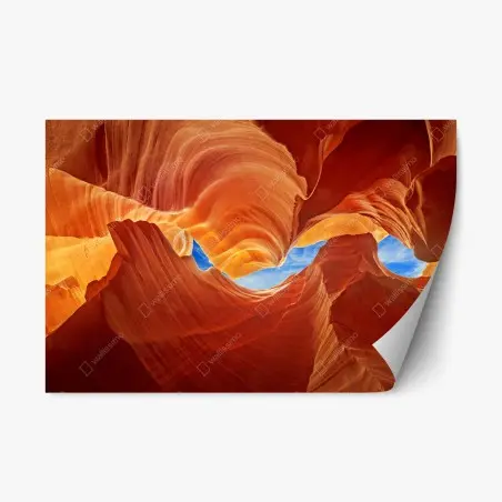 Sticker repositionnable aperçu d'Antelope Canyon – Wallnifity®