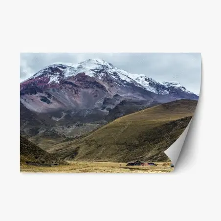 Sticker repositionnable l'appel des sommets enneigés – Wallnifity®