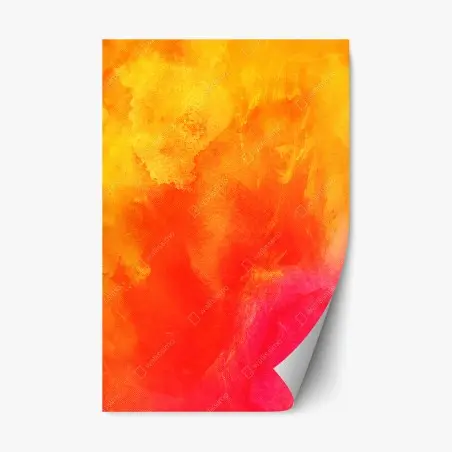 Sticker repositionnable vibrance solaire abstraite – Wallnifity®