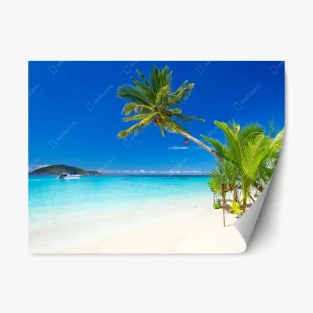 Sticker repositionnable évasion tropicale en Thaïlande – Wallnifity®