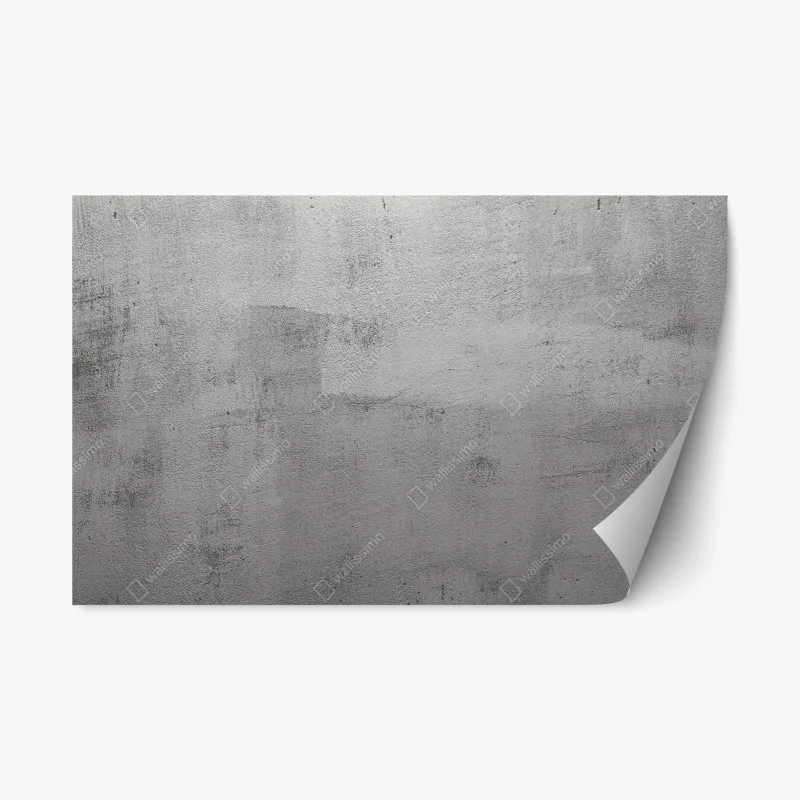 Sticker repositionnable texture murale en béton grisé – Wallnifity®