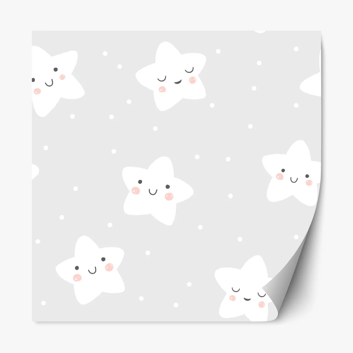 Sticker repositionnable motif d'étoiles souriantes pour chambre d'enfant – Wallnifity® Sticker repositionnable motif d'étoiles souriantes pour chambre d'enfant – Wallnifity®