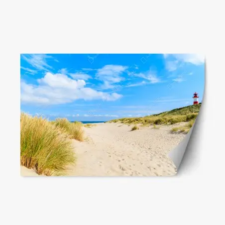 Sticker repositionnable brise marine à Ellenbogen, île de Sylt – Wallnifity®