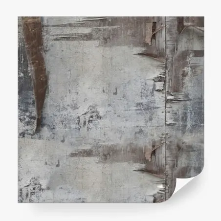 Papier peint abstraction murale en peinture écaillée – Wallnifity®