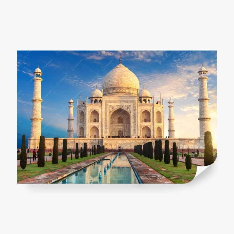 Papier peint splendeur matinale du Taj Mahal – Wallnifity® Papier peint splendeur matinale du Taj Mahal – Wallnifity®