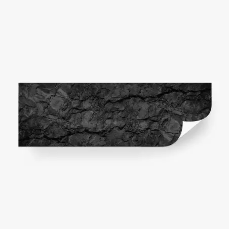 Papier peint paroi rocheuse sombre et texturée – Wallnifity®