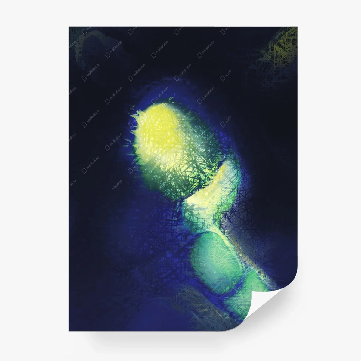Papier peint abstraction lumineuse organique – Wallnifity® Papier peint abstraction lumineuse organique – Wallnifity®