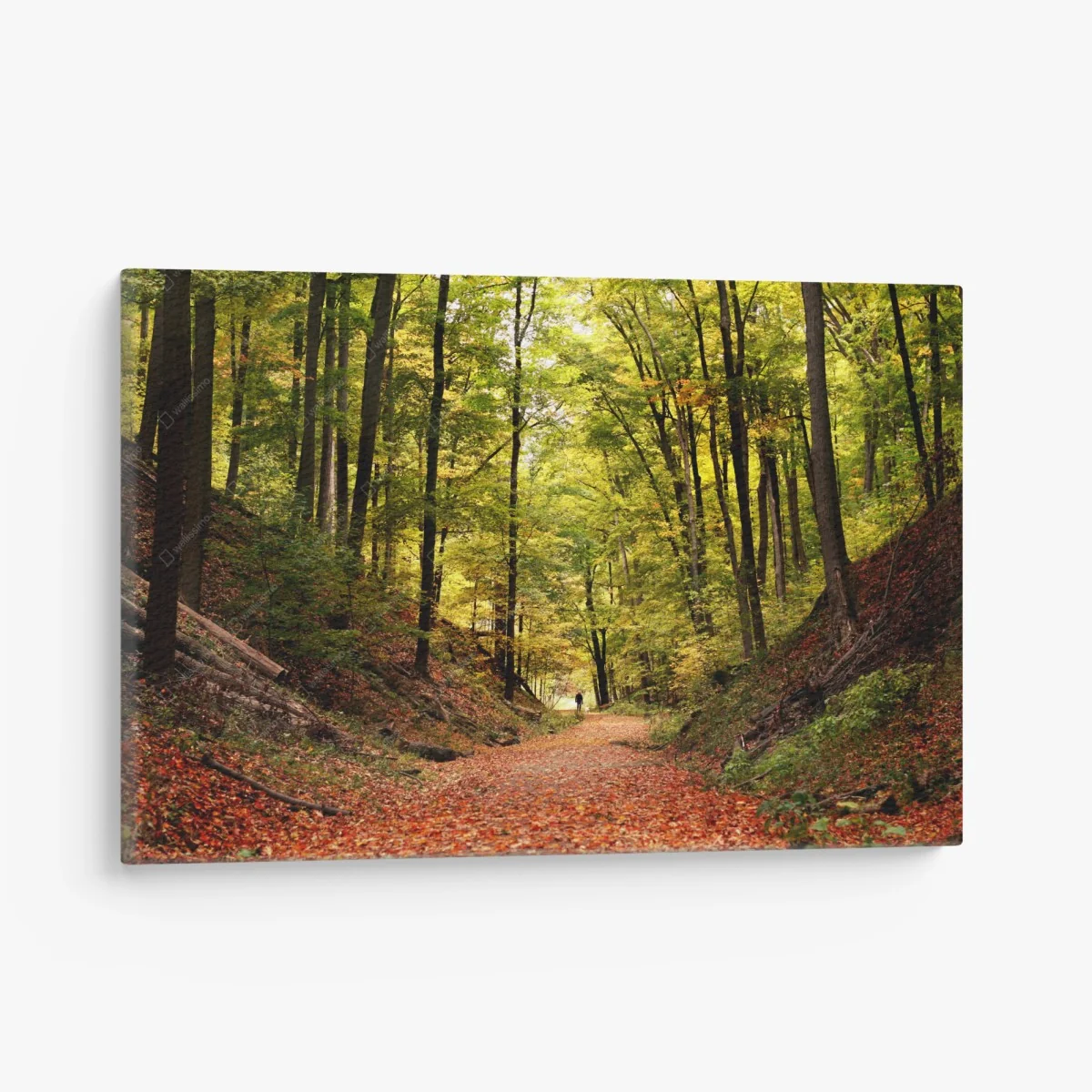Tableau sur toile balade au cœur de la forêt automnale – Wallnifity® Tableau sur toile balade au cœur de la forêt automnale – Wallnifity®