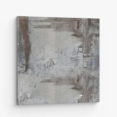 Tableau sur toile abstraction murale en peinture écaillée – Wallnifity®