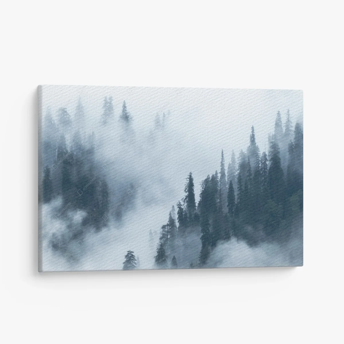 Tableau sur toile forêt de conifères enveloppée de brume – Wallnifity® Tableau sur toile forêt de conifères enveloppée de brume – Wallnifity®
