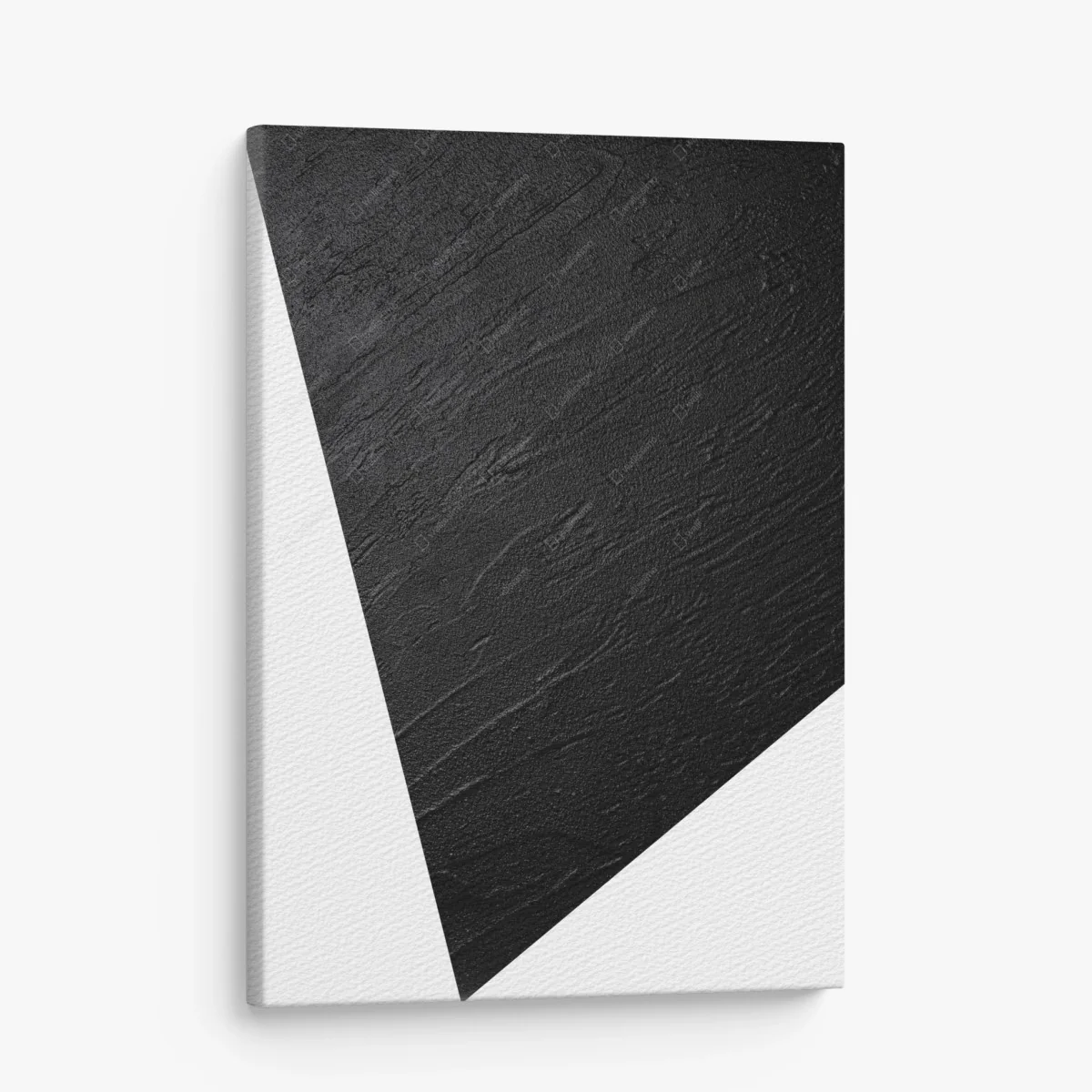 Tableau sur toile motif texturé noir minimaliste – Wallnifity® Tableau sur toile motif texturé noir minimaliste – Wallnifity®