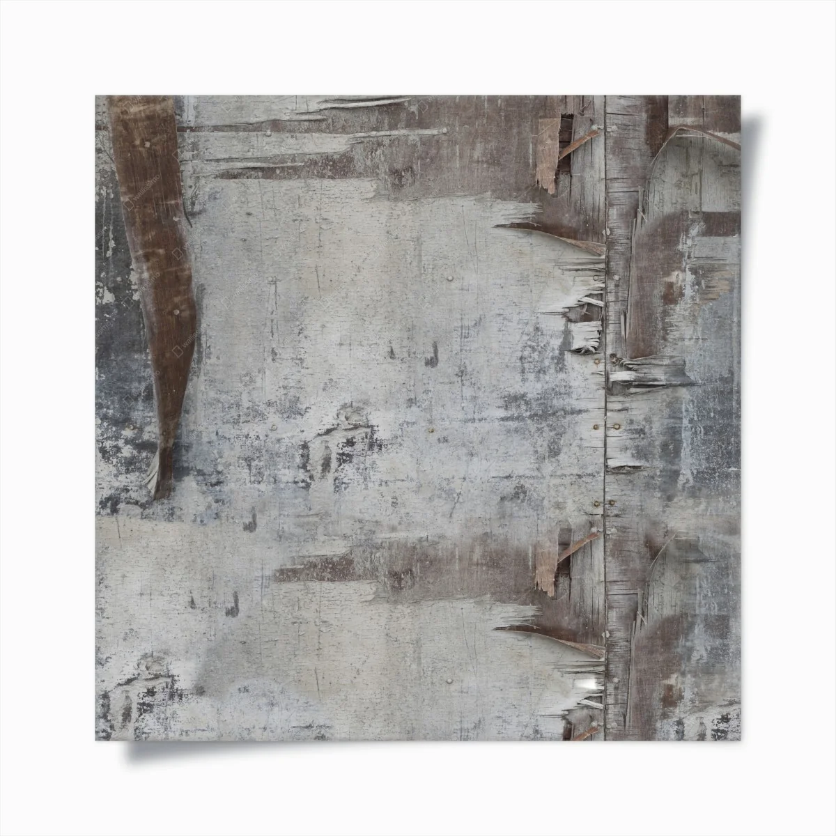 Poster abstraction murale en peinture écaillée – Wallnifity® Poster abstraction murale en peinture écaillée – Wallnifity®