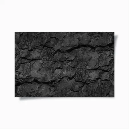 Poster paroi rocheuse sombre et texturée – Wallnifity®