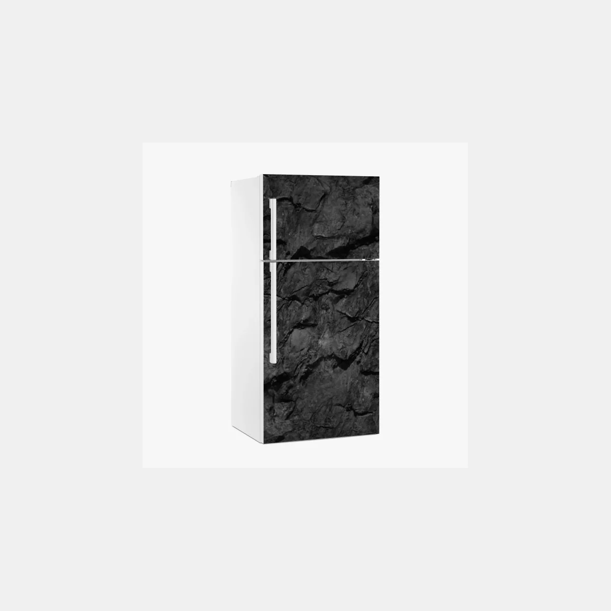 Sticker pour réfrigérateur paroi rocheuse sombre et texturée – Wallnifity® Sticker pour réfrigérateur paroi rocheuse sombre et texturée – Wallnifity®