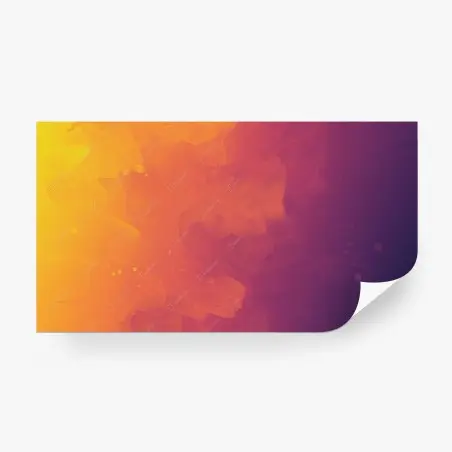 Papier peint dégradé aquarelle lumineux jaune et violet – Wallnifity®