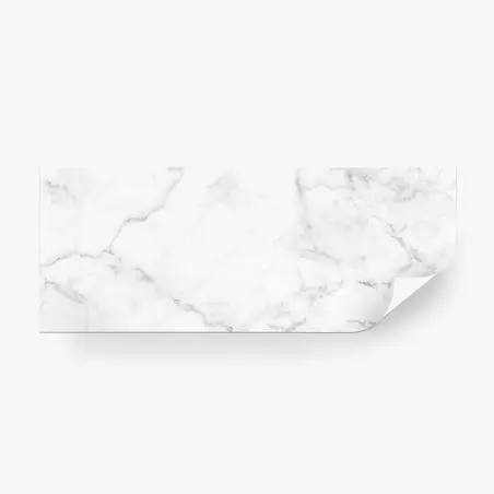 Papier peint marbre blanc élégant et minimaliste – Wallnifity®