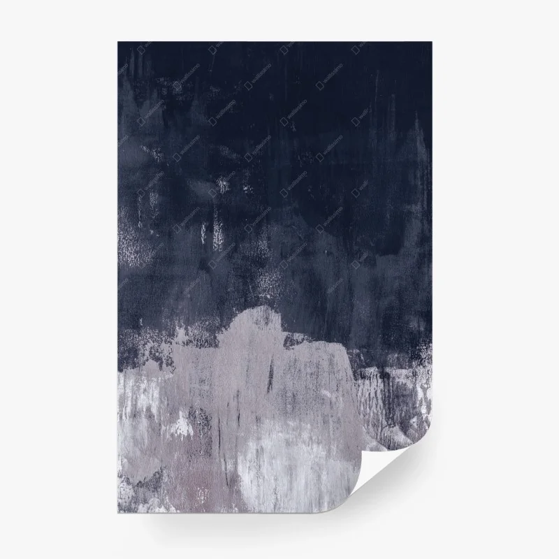 Papier peint abstraction texturée bleu marine et gris – Wallnifity® Papier peint abstraction texturée bleu marine et gris – Wallnifity®