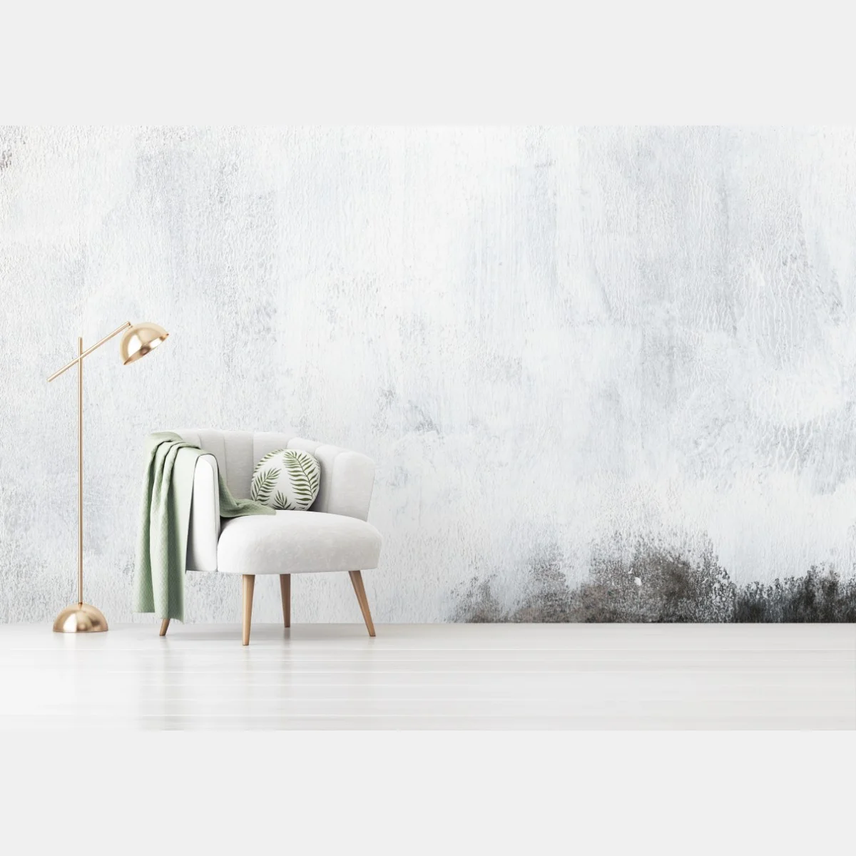 Papier peint horizon monochrome encre – Wallnifity® Papier peint horizon monochrome encre – Wallnifity®