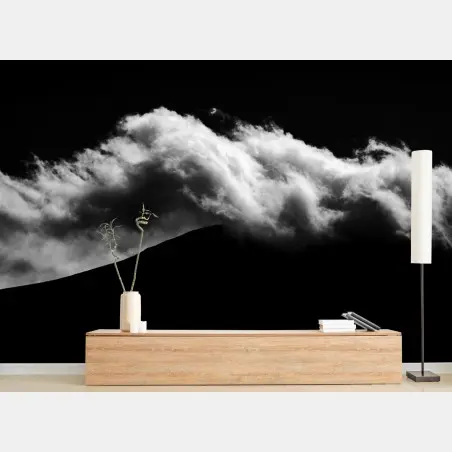 Papier peint vague de nuages sur la crête – Wallnifity®