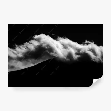 Papier peint vague de nuages sur la crête – Wallnifity®