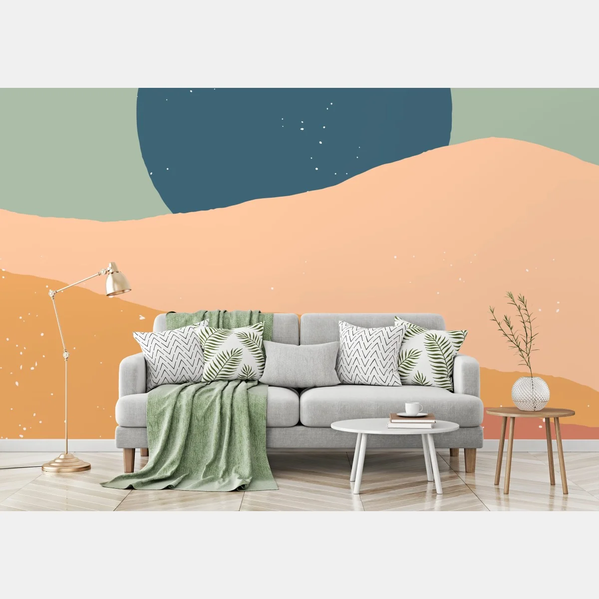 Papier peint horizon lunaire minimaliste aux dunes abstraites – Wallnifity® Papier peint horizon lunaire minimaliste aux dunes abstraites – Wallnifity®
