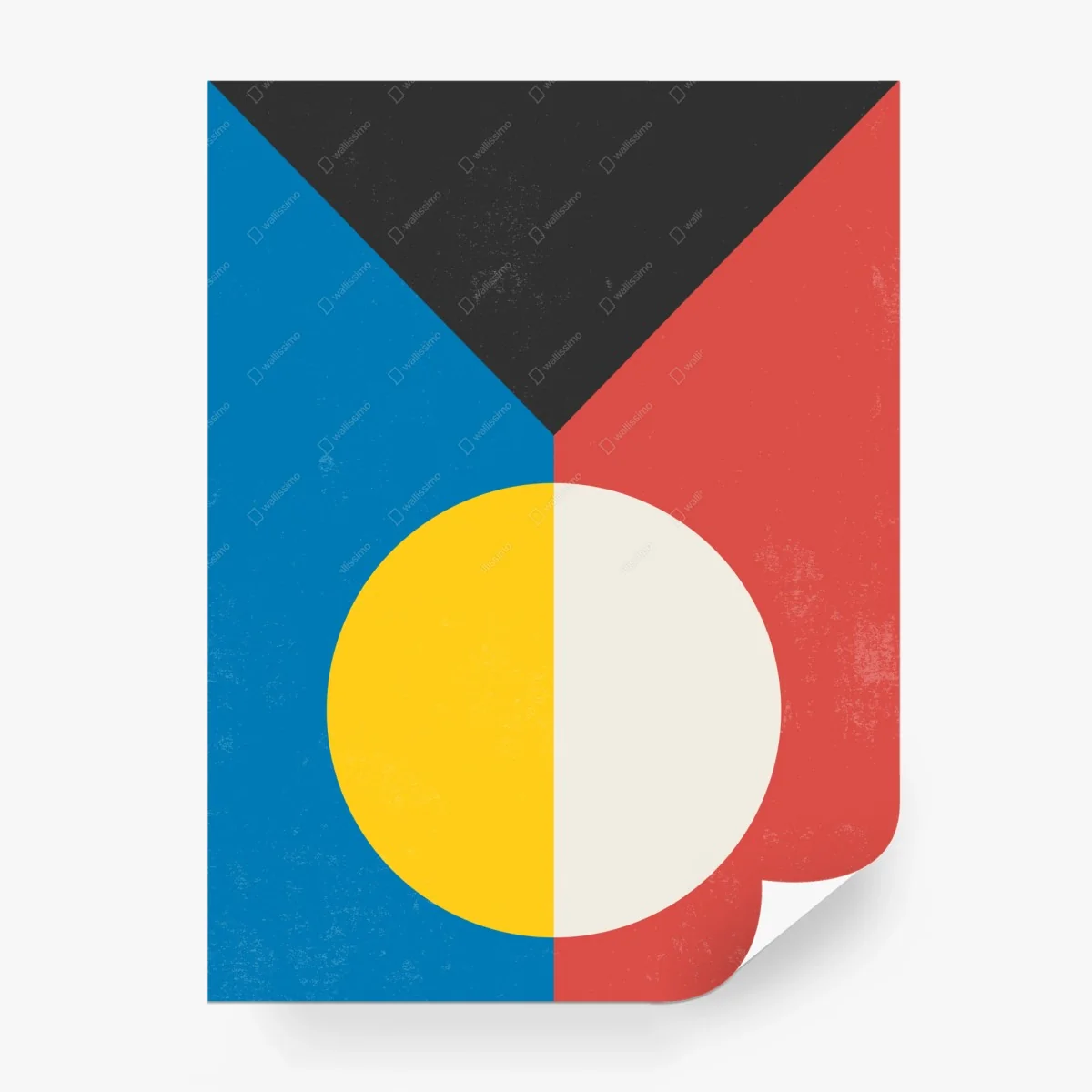 Papier peint équilibre solaire géométrique – Wallnifity® Papier peint équilibre solaire géométrique – Wallnifity®