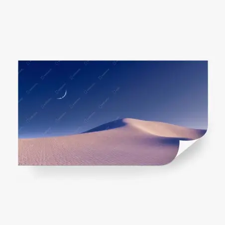 Papier peint dunes au clair de lune – Wallnifity®