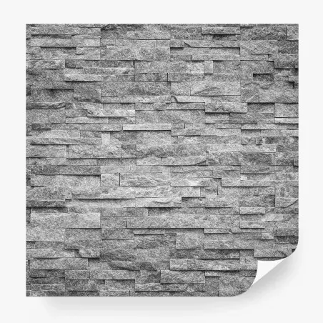 Papier peint mur en pierre grise texturée – Wallnifity®