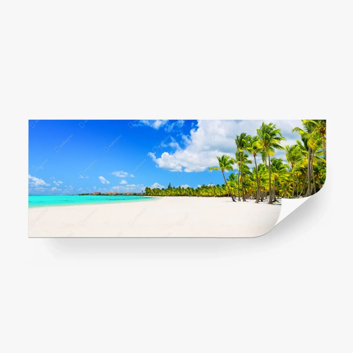 Papier peint plage paradisiaque à Punta Cana – Wallnifity® Papier peint plage paradisiaque à Punta Cana – Wallnifity®