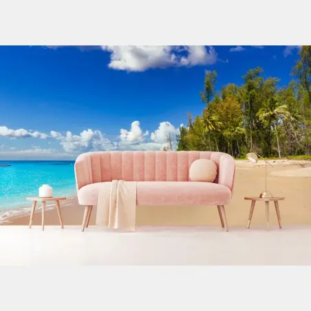 Papier peint plage tropicale de Koh Kho Khao – Wallnifity®
